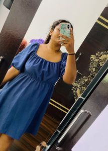 Puffy Sleev Dress💙