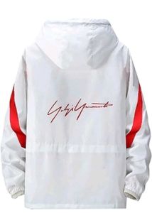 Stylish White & Red Jacket