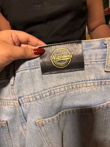 denim baggy jeans