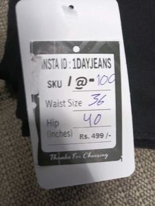 I@100 Size-36 (Sale) Latest Ladies high waist Jean
