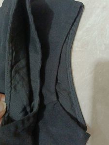 Sari With Sleeveless Blouse