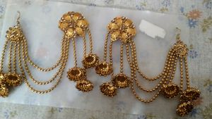 Beautiful Golden Jhumkiya ..... 🎊🎊🎉