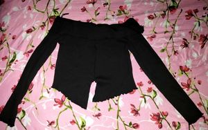 Black Off-the-Shoulder Top