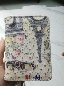 Paris Theme Passport Holder