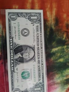 UNITED STATES OF AMERICA 1 DOLLAR NOTE