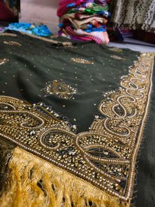 Aari Tari Work Saree 🧿