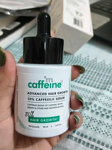 m caffeine advanced hair growth serum