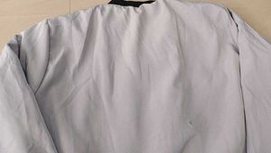 Stylish Grey Bomber Jacket