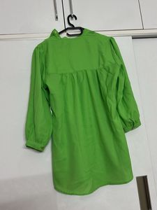 Green Tunic Top