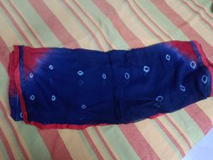 Heavy Embroidery Blue Dupatta Set