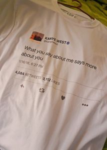Twitter Post T-shirt (Kanye West)