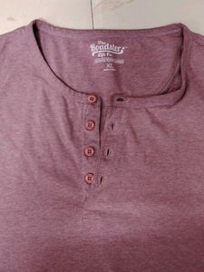 Burgundy Long Sleeve Shirt