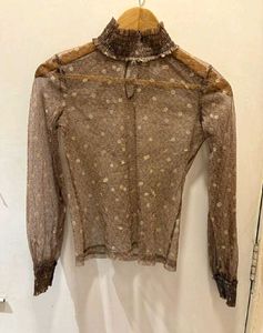 Beautiful  Polka Dot sheer Top