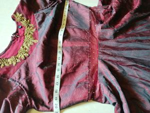 Designer Gown With Dupatta