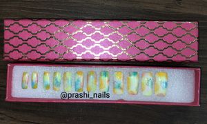 Premium Quality Press On Nails Set (008)