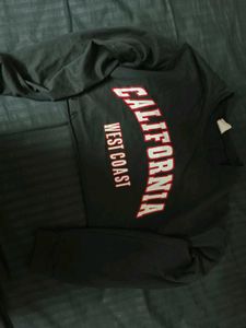 California Cropped Long Sleeve Top