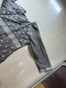 Grey Kurta