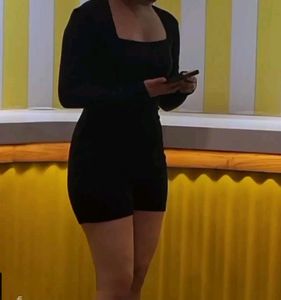 Black Play Suit