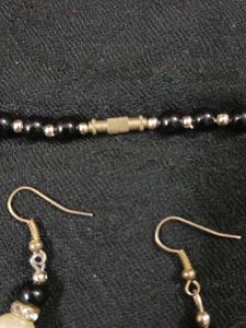 Elegant Pearl Necklace &amp; Earring Set