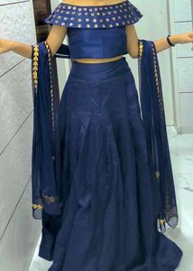 Reception Look Designer Ghagra Blouse