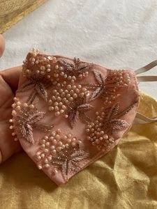 Beautiful Embellished Designer Mask