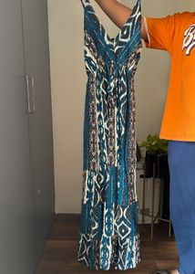 Adjustable Strap Maxi Dress