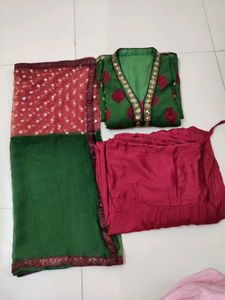 Beautiful Salwar Kurta And Duptta Set