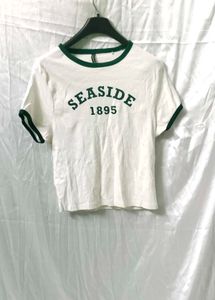 Women Typographic Print Tshirt