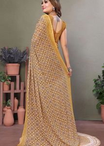 Elegant Printed Saree