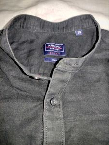 Arrow Brand Black Linen Shirt 🖤🖤