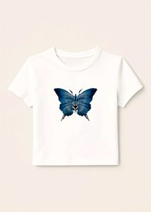 Blue Butterfly Tee