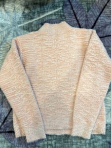 Zara Knit Mock Neck Sweater