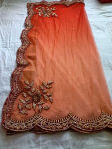Designer Embroidered Lehenga Choli Double Shaded