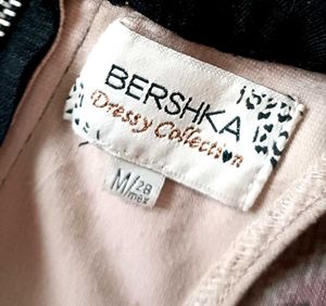 BERSHKA CUTOUT BODYCON MINI DRESS