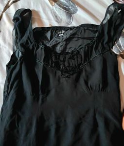 Ethereal Black Lace Dress