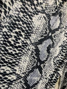 Snake Pattern Dress