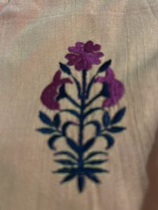 flower Embroidered Kurti