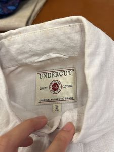 Undercut Off White Shirt