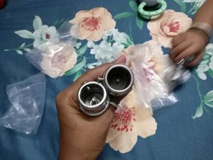 4 Piece Curtain Rod Finials 1 inch size pipe holde