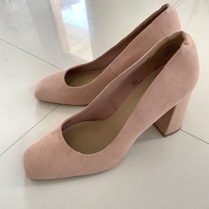 H&M Nude Block Heel Size EU 39