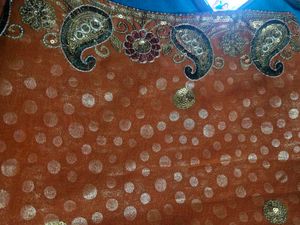 Saree With Stiched Blouse