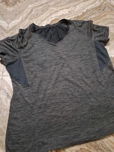 Gray Workout T-Shirt