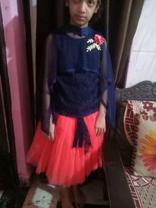 Party Wear Poucho Style Dress