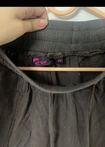 Brown Corduroy Drawstring Shorts