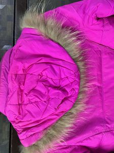 HOT PINK BUFFER JACKET FOR SHE