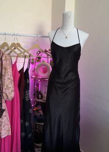 Black Slip Dress