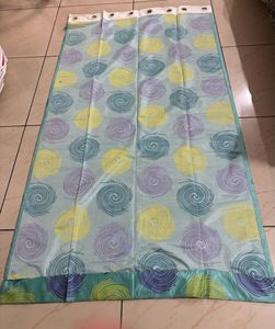 1 Door Nd Set Of 2 Windows Curtains