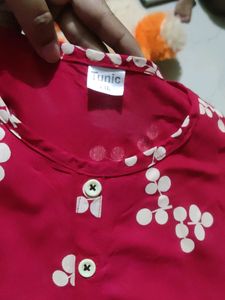Red Daily Wear Kurta