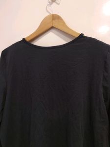Beautiful Black Over Size Long Sleeve Top
