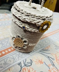 Rope Storage Box with Lid